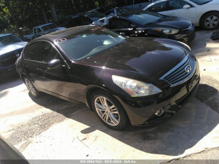 2012 INFINITI G37X