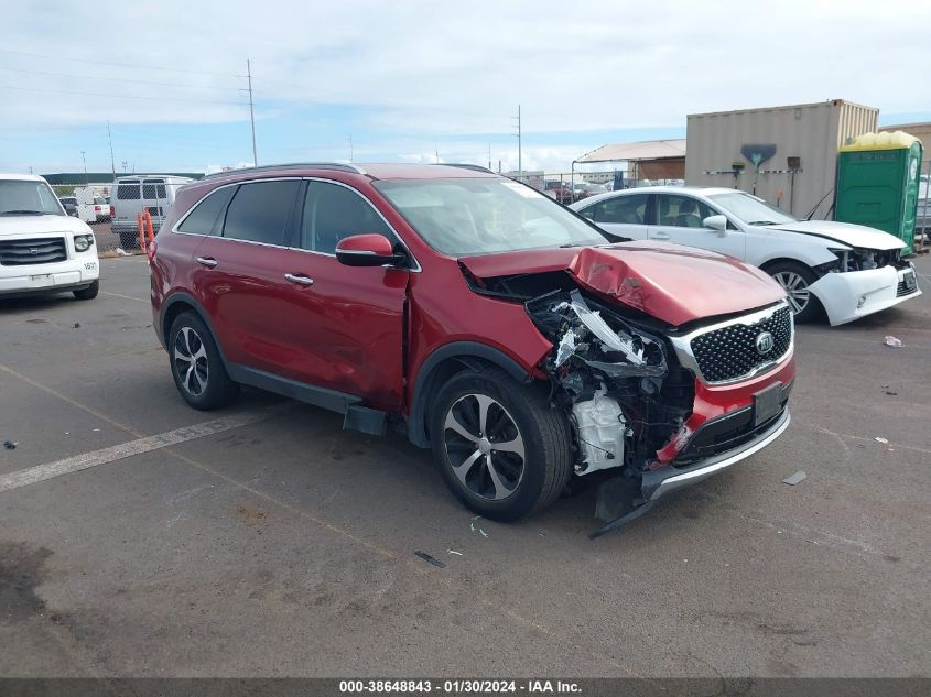 2016 KIA SORENTO 2.0T EX