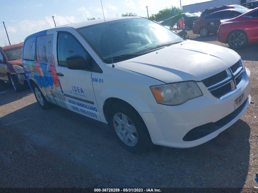 2012 DODGE GRAND CARAVAN SE/AVP