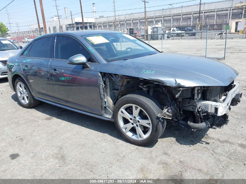 2018 AUDI A4 2.0T TECH ULTRA PREMIUM/2.0T ULTRA PREMIUM