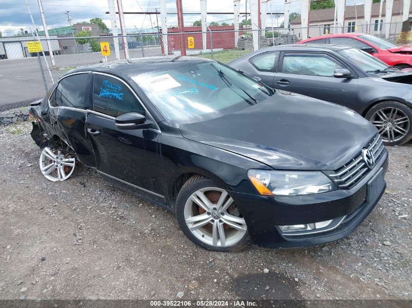 2014 VOLKSWAGEN PASSAT 2.0L TDI SEL PREMIUM