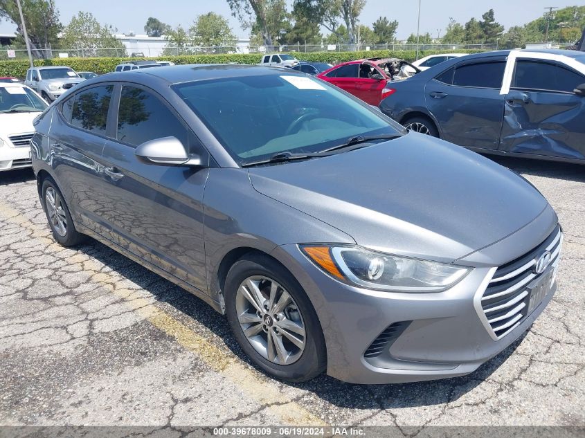 2018 HYUNDAI ELANTRA SEL