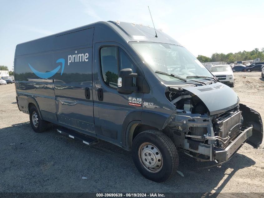 2020 RAM PROMASTER 3500 CARGO VAN HIGH ROOF 159 WB EXT