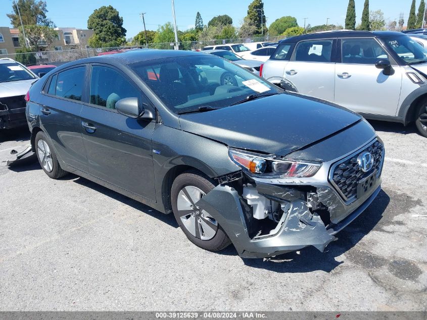 2020 HYUNDAI IONIQ HYBRID BLUE