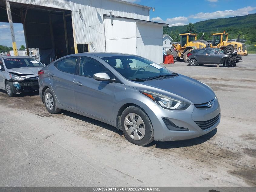 2016 HYUNDAI ELANTRA SE