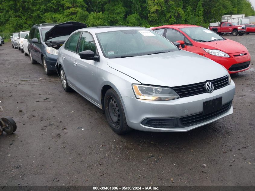 2012 VOLKSWAGEN JETTA 2.0L S