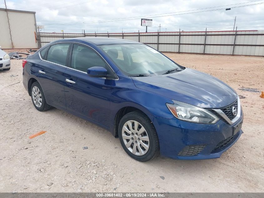 2019 NISSAN SENTRA S/SV/SR/SL