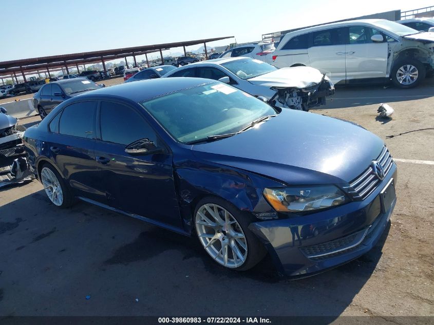 2012 VOLKSWAGEN PASSAT S