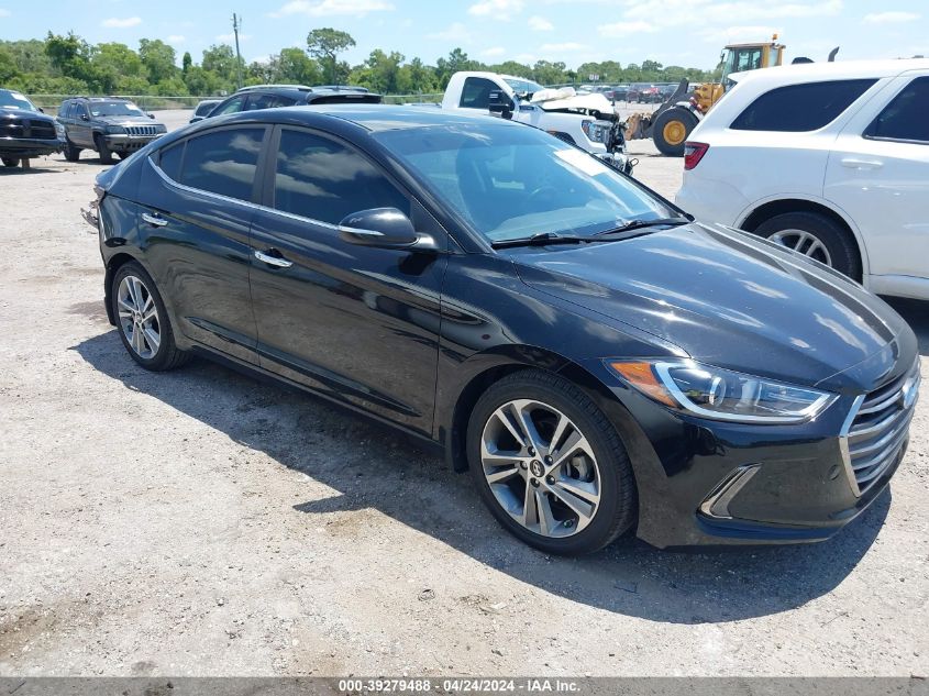 2017 HYUNDAI ELANTRA LIMITED