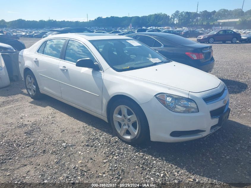 2012 CHEVROLET MALIBU LS