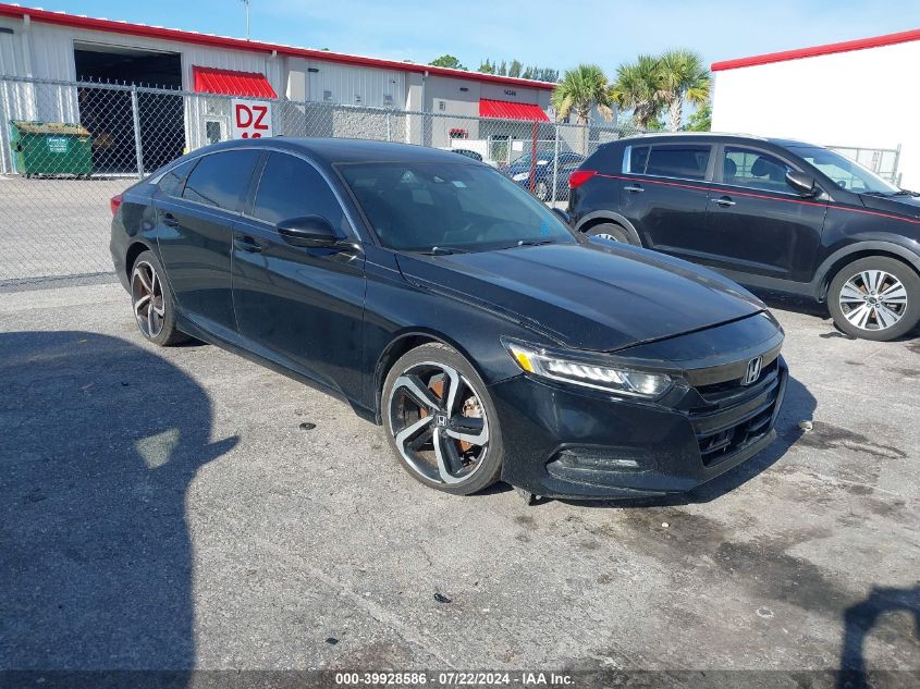 2018 HONDA ACCORD SPORT