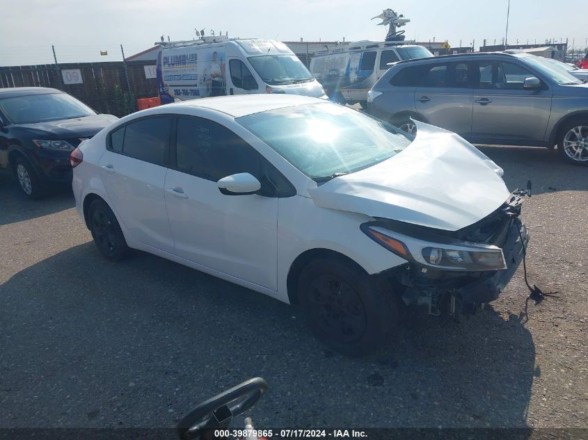 2018 KIA FORTE LX