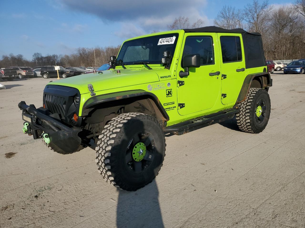 2012 JEEP WRANGLER UNLIMITED SPORT