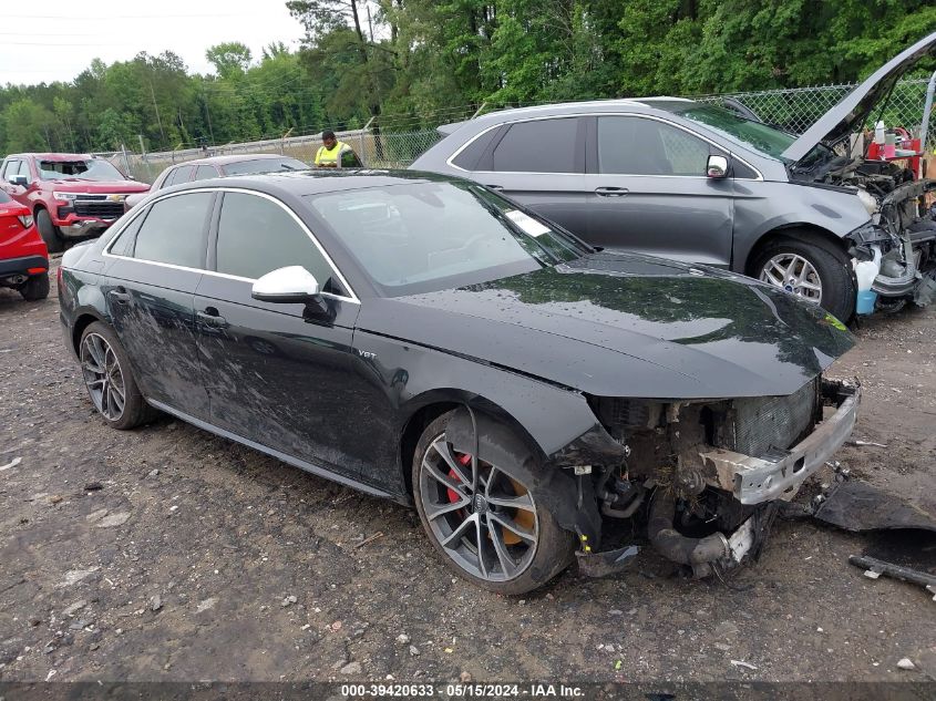 2018 AUDI S4 3.0T PREMIUM PLUS