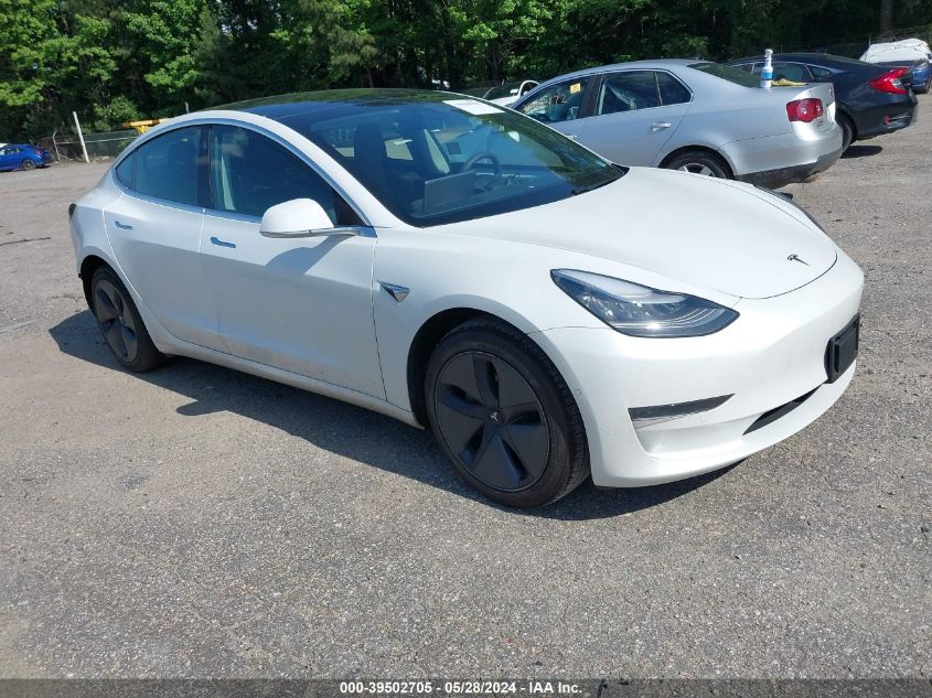 2020 TESLA MODEL 3 STANDARD RANGE PLUS REAR-WHEEL DRIVE/STANDARD RANGE REAR-WHEEL DRIVE