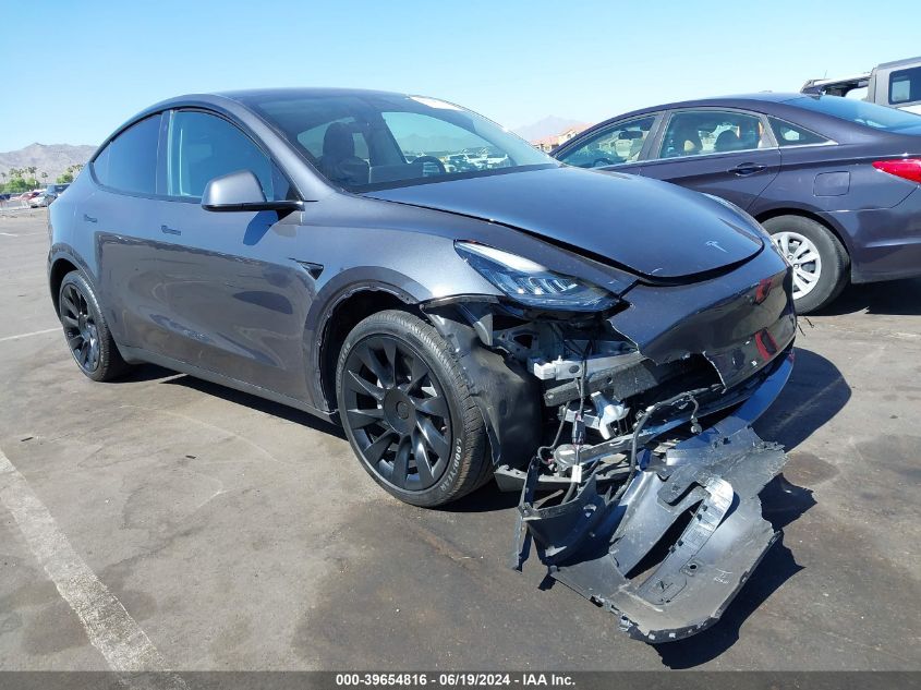 2021 TESLA MODEL Y LONG RANGE DUAL MOTOR ALL-WHEEL DRIVE