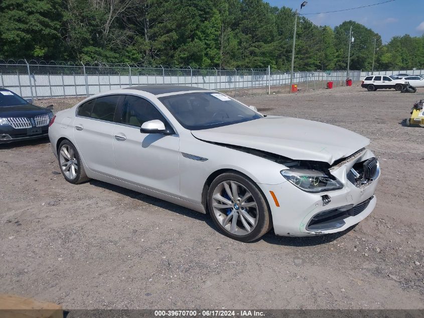 2016 BMW 640I GRAN COUPE