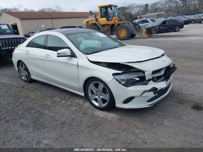 2017 MERCEDES-BENZ CLA 250 4MATIC