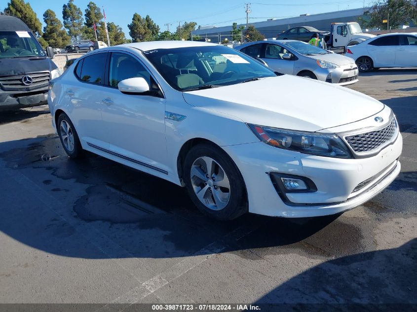 2015 KIA OPTIMA HYBRID