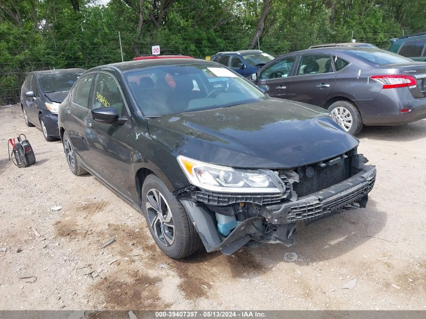 2016 HONDA ACCORD LX