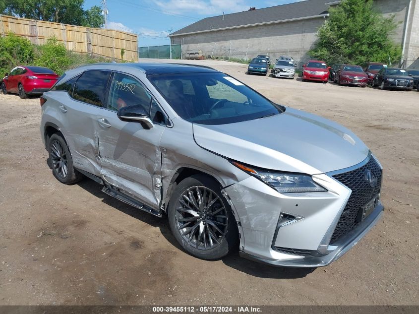 2018 LEXUS RX 450H F SPORT