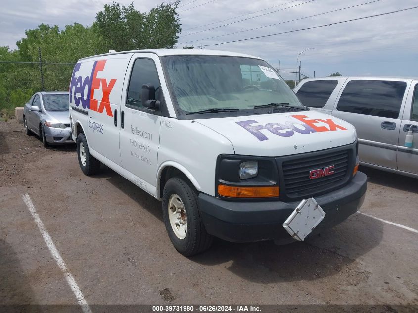 2012 GMC SAVANA 2500 WORK VAN