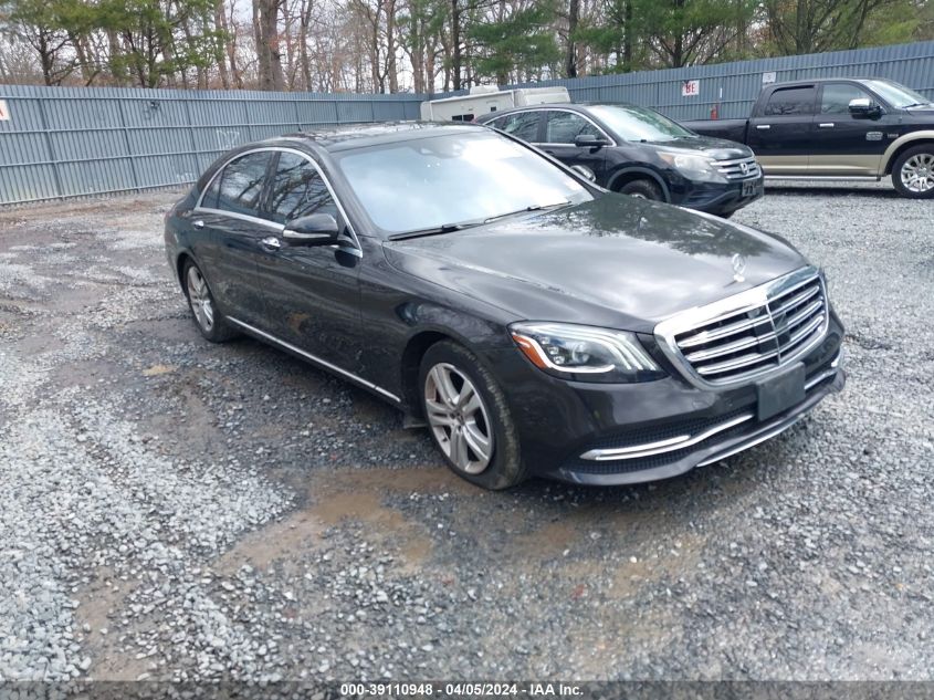 2018 MERCEDES-BENZ S 450 4MATIC