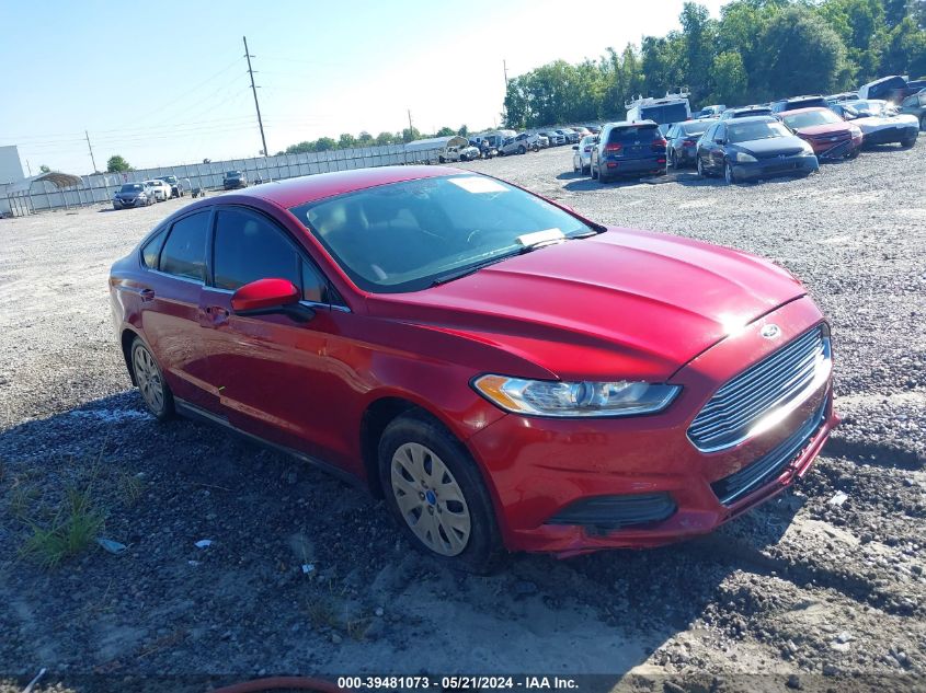 2013 FORD FUSION S