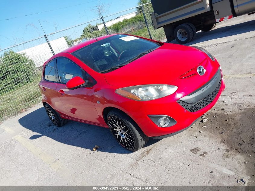 2012 MAZDA MAZDA2 TOURING