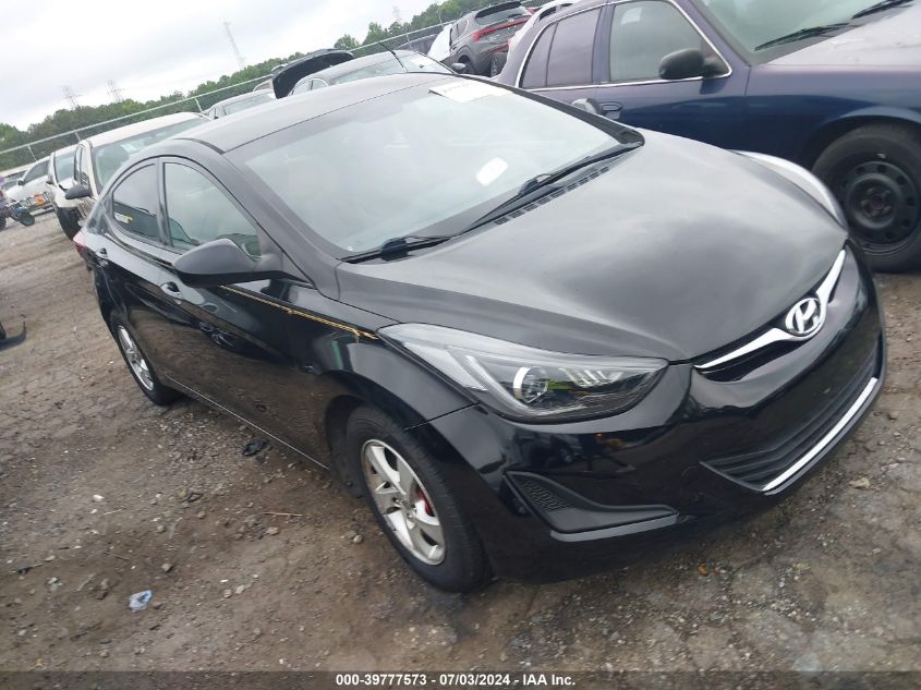 2014 HYUNDAI ELANTRA SE