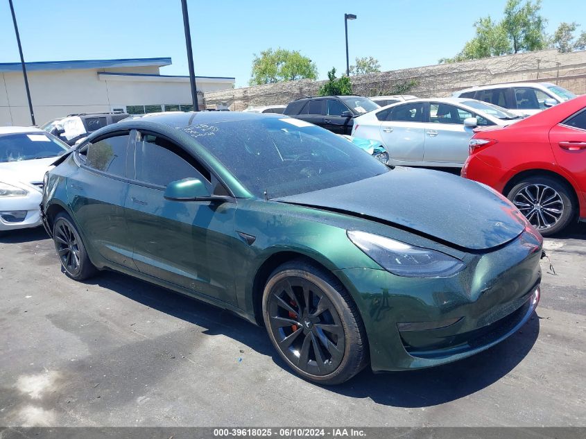 2022 TESLA MODEL 3 LONG RANGE DUAL MOTOR ALL-WHEEL DRIVE