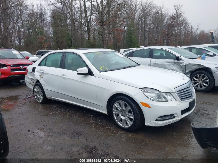 2013 MERCEDES-BENZ E 350 4MATIC