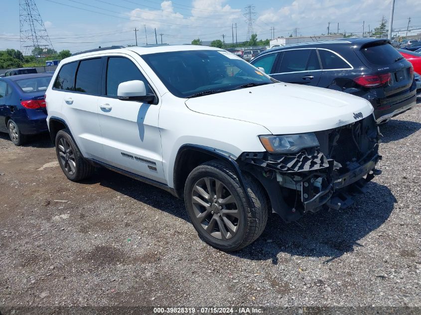 2016 JEEP GRAND CHEROKEE LIMITED 75TH ANNIVERSARY