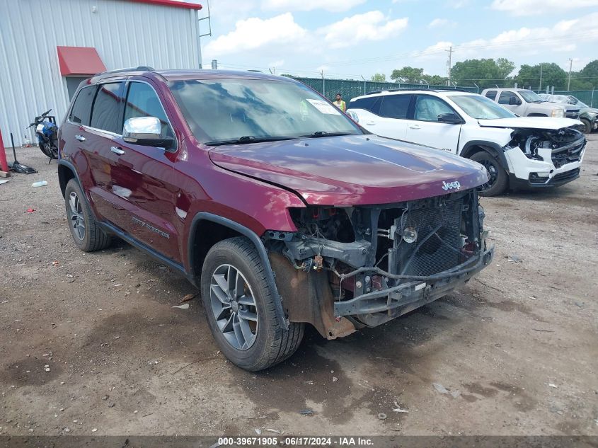 2017 JEEP GRAND CHEROKEE LIMITED 4X4