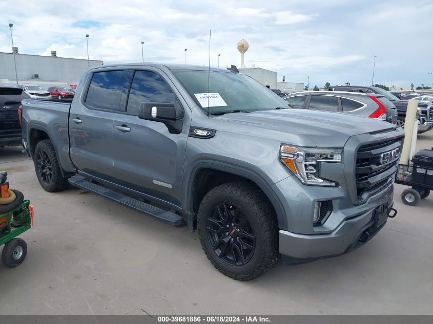 2021 GMC SIERRA 1500 4WD  SHORT BOX ELEVATION