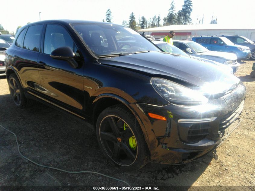 2017 PORSCHE CAYENNE E-HYBRID S PLATINUM EDITION