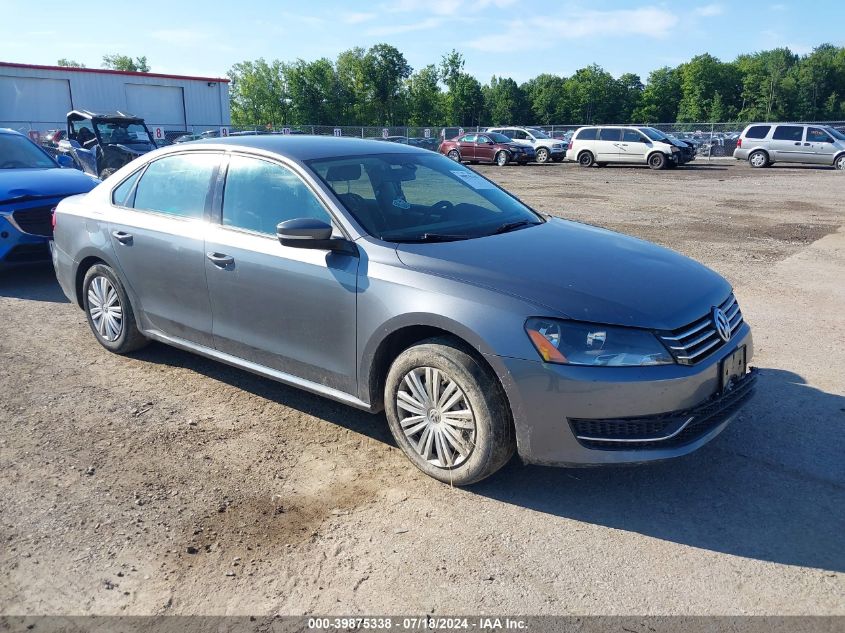 2015 VOLKSWAGEN PASSAT 1.8T S