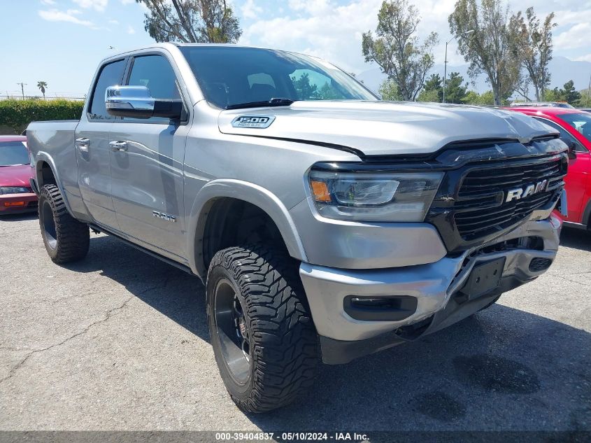 2019 RAM 1500 LARAMIE QUAD CAB 4X4 6'4 BOX