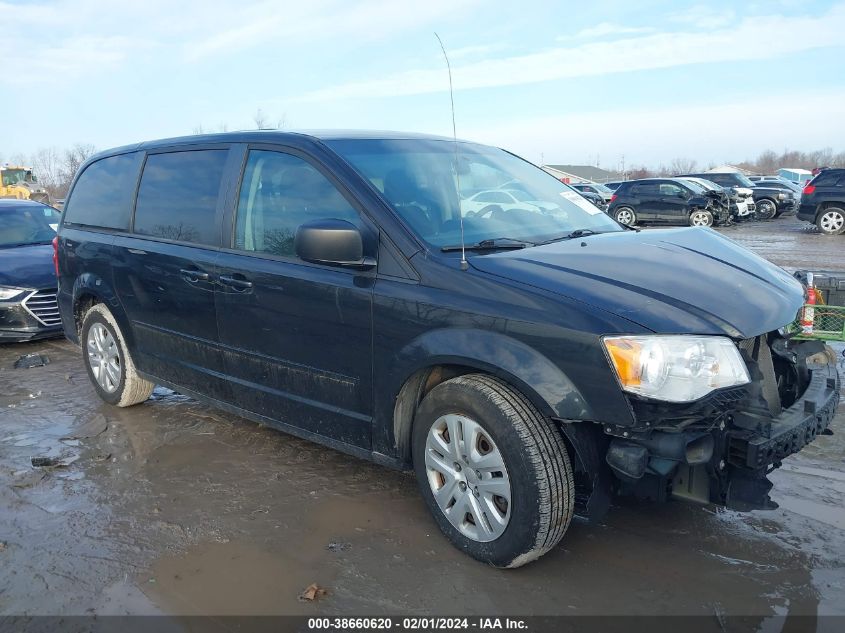 2016 DODGE GRAND CARAVAN SE