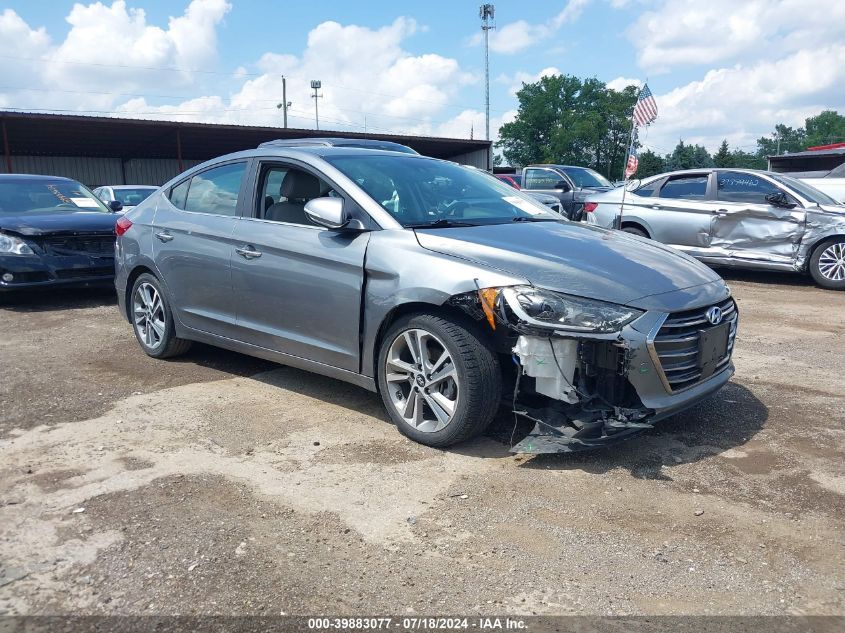 2017 HYUNDAI ELANTRA LIMITED