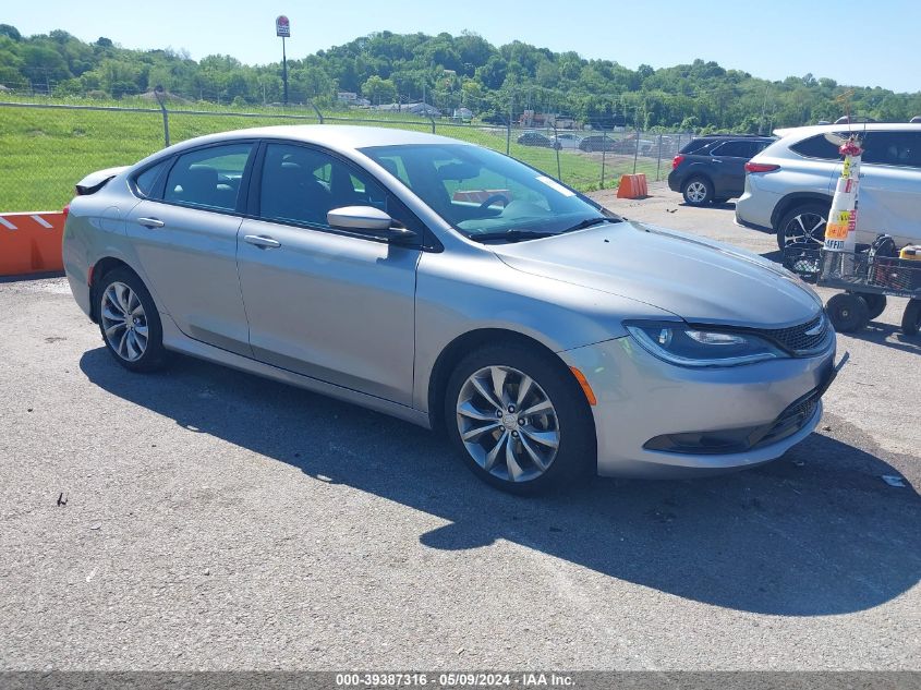 2015 CHRYSLER 200 S