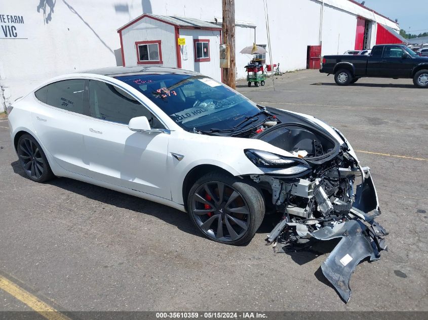 2020 TESLA MODEL 3 PERFORMANCE DUAL MOTOR ALL-WHEEL DRIVE