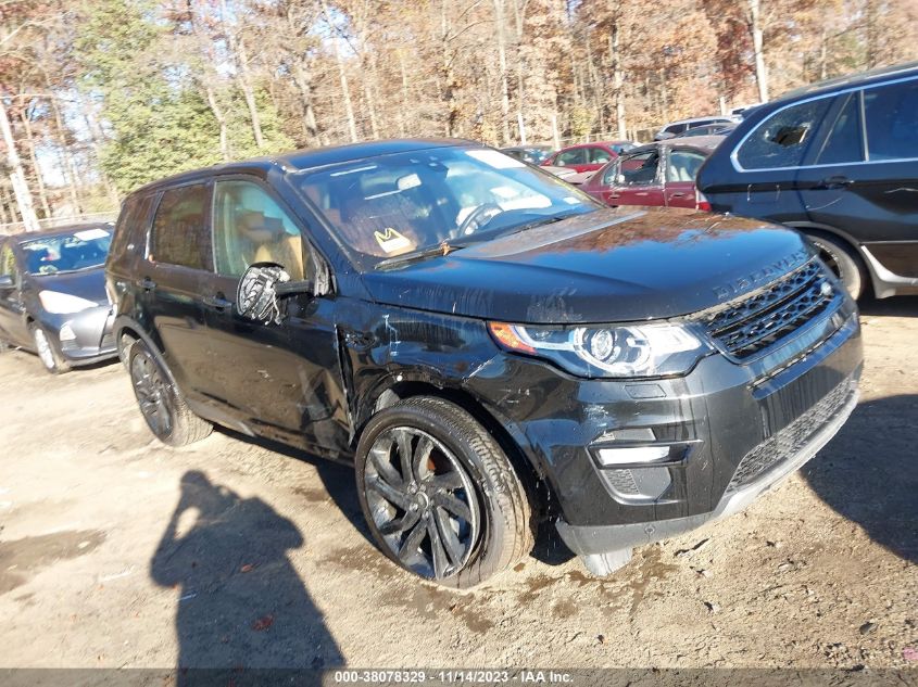 2019 LAND ROVER DISCOVERY SPORT HSE LUX