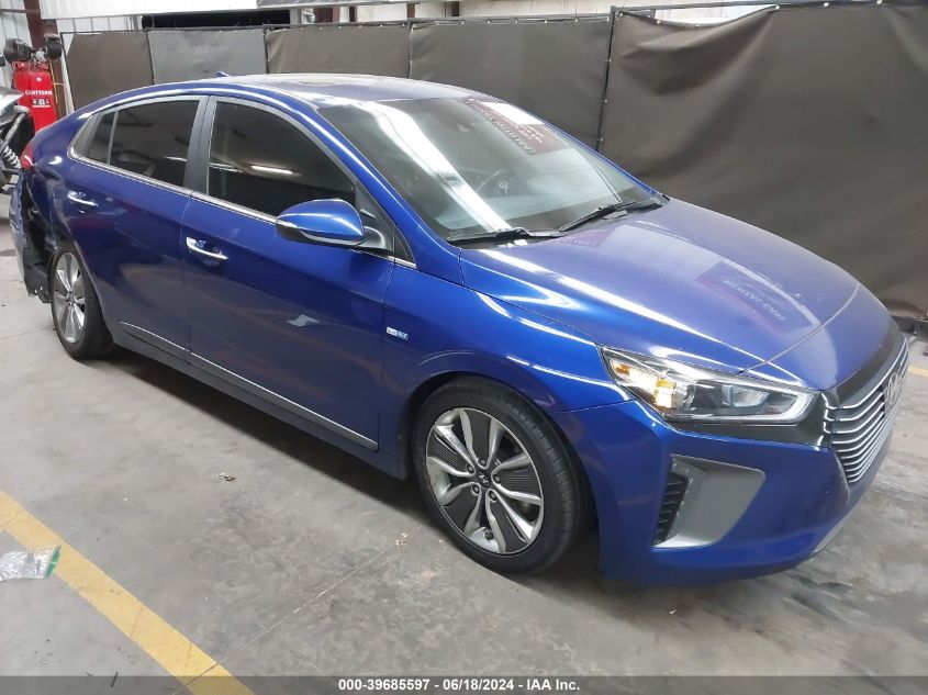 2019 HYUNDAI IONIQ HYBRID LIMITED