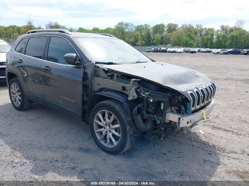 2017 JEEP CHEROKEE LIMITED 4X4