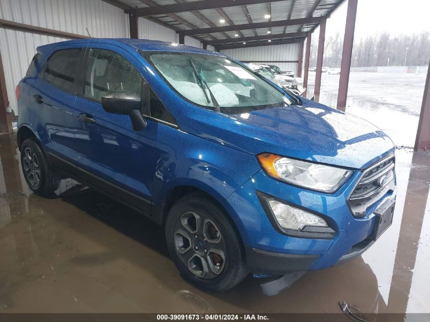 2018 FORD ECOSPORT S