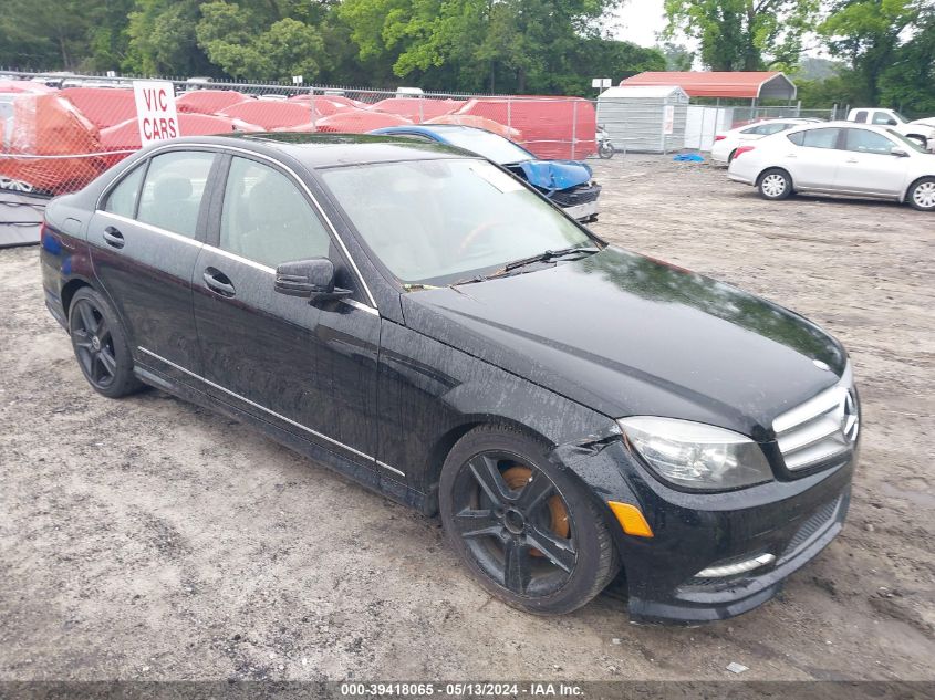 2011 MERCEDES-BENZ C 300 LUXURY 4MATIC/SPORT 4MATIC