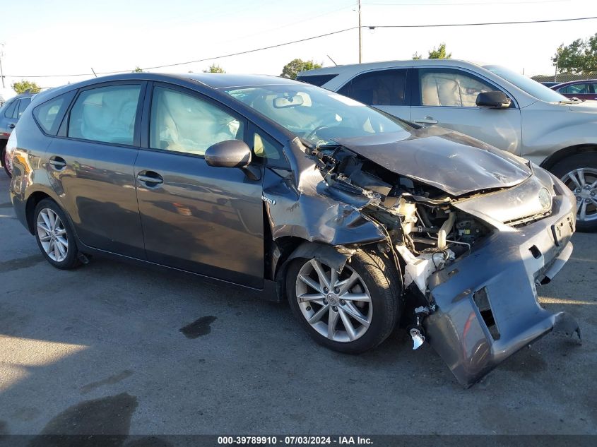 2014 TOYOTA PRIUS V FIVE