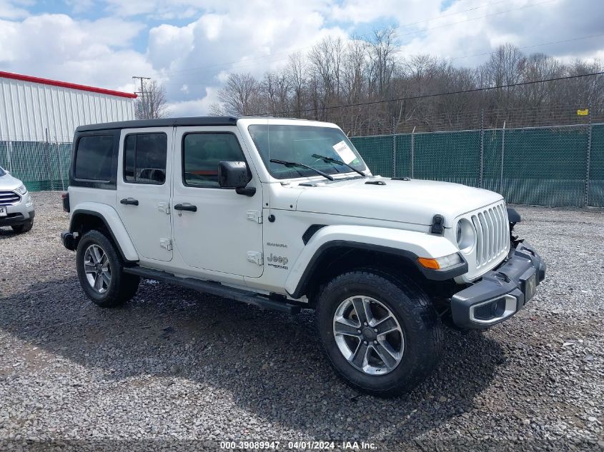 2019 JEEP WRANGLER UNLIMITED SAHARA 4X4