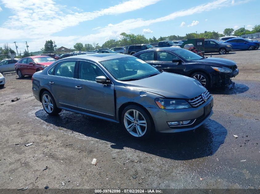 2013 VOLKSWAGEN PASSAT 2.0L TDI SEL PREMIUM